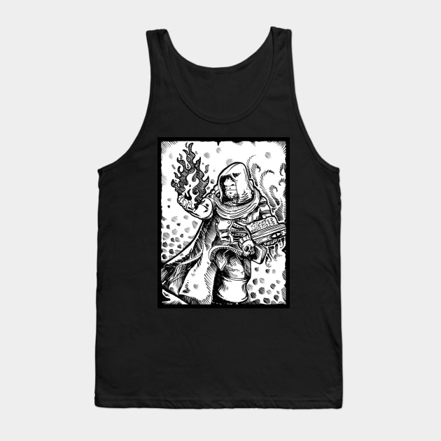 Halfling Pyromancer Tank Top by paintchips